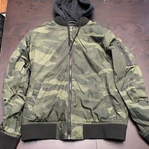 Men Camo Hollister Bomber jacket